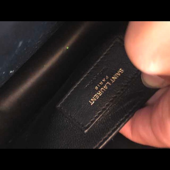 SAINT LAURENT Beautiful rare suede sulpice bag - Picture 4 of 9